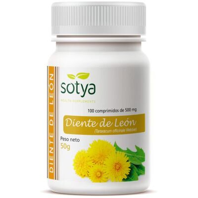Sotya Diente De León 100 Comprimidos - Complemento Alimentar Sotya Diente De León 100 Comprimidos - Complemento Alimentar