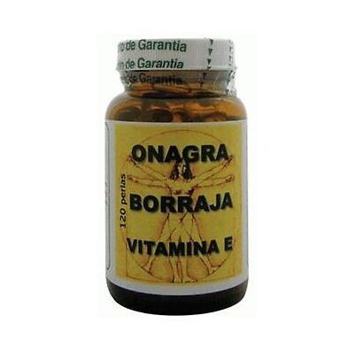 El Valle Aceite de Onagra, Borraja y Vitamina E - 120 Perlas El Valle Aceite de Onagra, Borraja y Vitamina E - 120 Perlas
