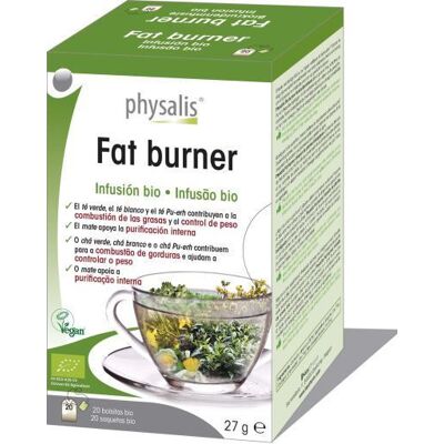 Infusión Quemagrasas Physalis - Té Verde, Blanco & Pu-erh Infusión Quemagrasas Physalis - Té Verde, Blanco & Pu-erh