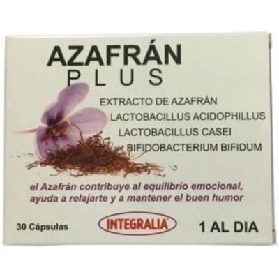 Integralia Azafrán Plus - Suplemento dietético Integralia Azafrán Plus - Suplemento dietético
