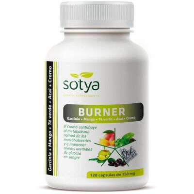 Sotya Garcinia Mango Té verde Açaí Cromo 750mg - Suplemento dietético Sotya Garcinia Mango Té verde Açaí Cromo 750mg - Suplemento dietético