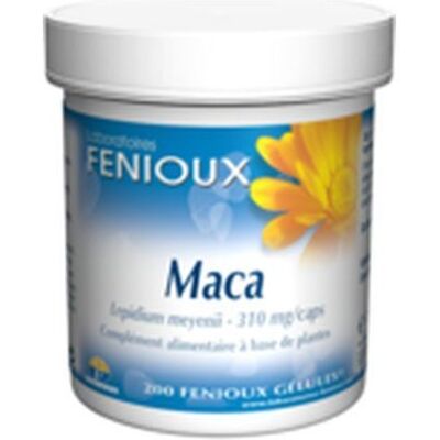 Fenioux Maca 200 Cápsulas - Suplemento dietético Fenioux Maca 200 Cápsulas - Suplemento dietético
