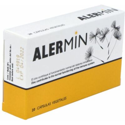 Biover Alermin Suplemento herbal - Apoyo a alergias - 15 cápsulas Biover Alermin Suplemento herbal - Apoyo a alergias - 15 cápsulas