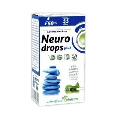 Pinisan Neuro gotas plus 50 ml - Con GABA, extractos de plantas, B6 Pinisan Neuro gotas plus 50 ml - Con GABA, extractos de plantas, B6