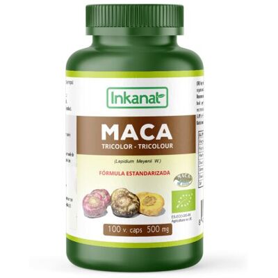 Inkanat Maca Tricolor Bio 100 Cápsulas Inkanat Maca Tricolor Bio 100 Cápsulas