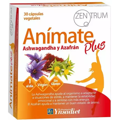 Zentrum Animate Plus 30 Cápsulas Zentrum Animate Plus 30 Cápsulas