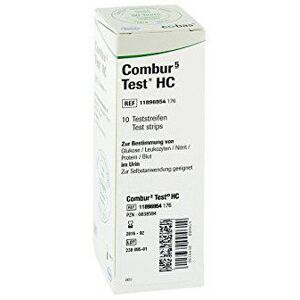 Tiras de análisis de orina Roche Diagnostics Spa Glucosa Leucocitos Proteínas Nitritos Tiras de análisis de orina Roche Diagnostics Spa Glucosa Leucocitos Proteínas Nitritos