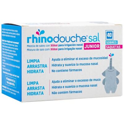 Rhinomer RhinoShower Junior Sal 40 sobres 2,5 g Rhinomer RhinoShower Junior Sal 40 sobres 2,5 g