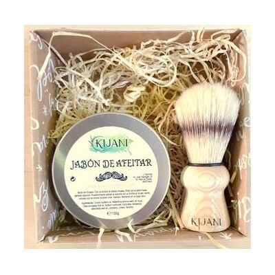 Kijani Pack Afeitado Jabón+Brocha Kijani Pack Afeitado Jabón+Brocha