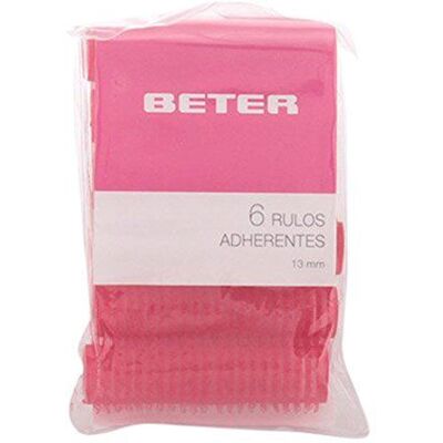 Beter 6 Rulos Autoadherentes en Diferentes Tamaños y Colores 36 mm Beter 6 Rulos Autoadherentes en Diferentes Tamaños y Colores 36 mm