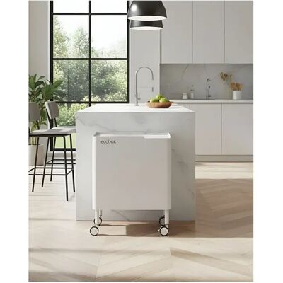 DON HIERRO - Cubo de basura ergonómico, funcional y elegante, 2 x 20 litros, ECOBOX NOA- DON HIERRO - Cubo de basura ergonómico, funcional y elegante, 2 x 20 litros, ECOBOX NOA-