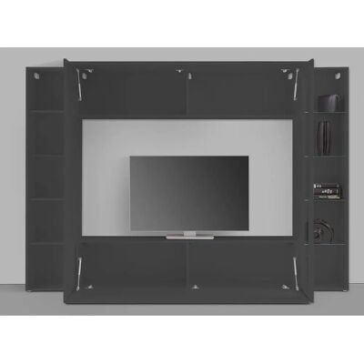 Web furniture Mueble TV moderno de pared Note Ledge Web furniture Mueble TV moderno de pared Note Ledge