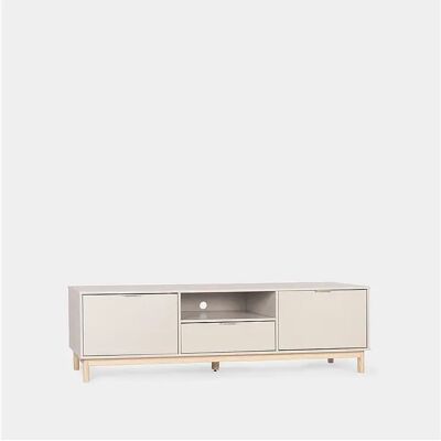 Mueble TV de Lacado Blanco roto 53 x 180- Elian Mueble TV de Lacado Blanco roto 53 x 180- Elian