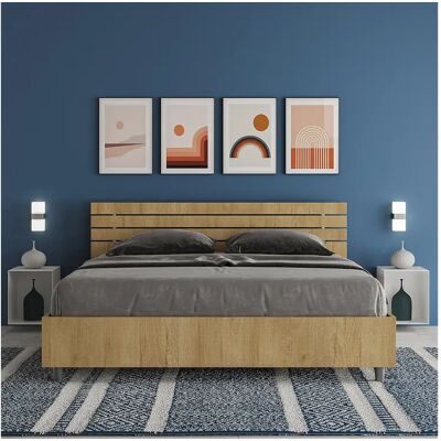 Cama ITAMOBY 160x190 cm - Moderna, hecha en Italia Cama ITAMOBY 160x190 cm - Moderna, hecha en Italia
