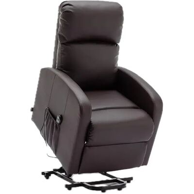 Sillón Relax Función Auto-Ayuda y Reclinación Eléctrica. PU, Modelo Premium, Chocolate Sillón Relax Función Auto-Ayuda y Reclinación Eléctrica. PU, Modelo Premium, Chocolate