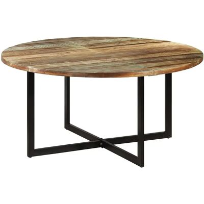vidaxl Mesa de comedor madera maciza reciclada 150x75 cm vidaxl Mesa de comedor madera maciza reciclada 150x75 cm