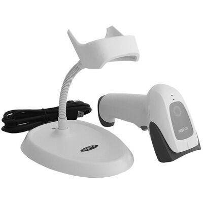 Lector de Código de Barras 2D-QR Approx appLS22WH/ USB Lector de Código de Barras 2D-QR Approx appLS22WH/ USB