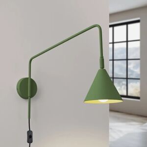 Aplique de pared Nox Verde Oliva Aplique de pared Nox Verde Oliva