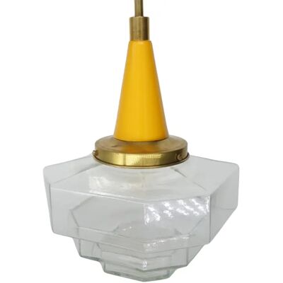 Lámpara Scala Mostaza Transparente Lámpara Scala Mostaza Transparente