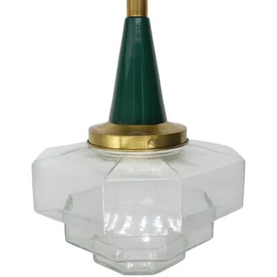 Lámpara Scala Verde Botella Transparente Lámpara Scala Verde Botella Transparente