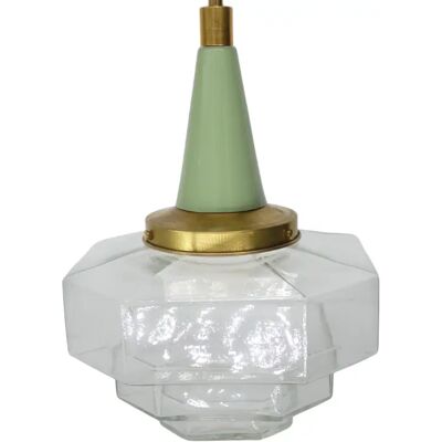 Lámpara Scala Verde Oliva Transparente Lámpara Scala Verde Oliva Transparente