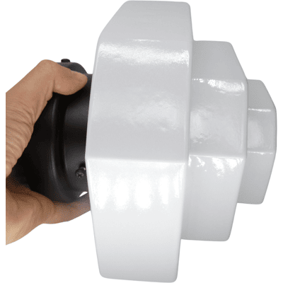 Aplique de pared Scala Opal Negro Aplique de pared Scala Opal Negro