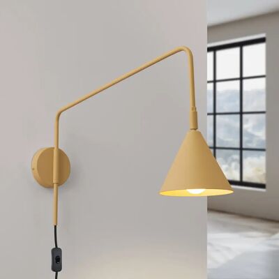 Aplique de pared Nox Beige Aplique de pared Nox Beige