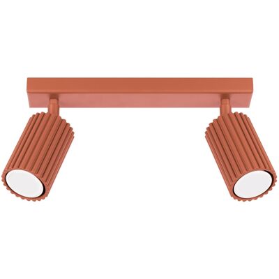 Sollux Lighting Karbon Lámpara de Techo Doble - Luz de Techo Sollux Lighting Karbon Lámpara de Techo Doble - Luz de Techo