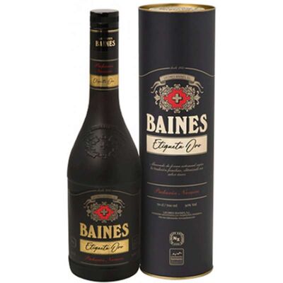 Licores Baines Pacharán Baines Oro 70cl - Licor de España con 30% de Graduación Licores Baines Pacharán Baines Oro 70cl - Licor de España con 30% de Graduación