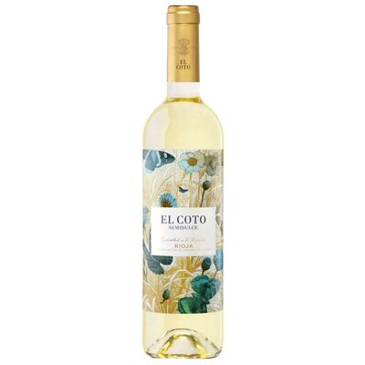 El Coto de Rioja Vino El Coto Blanco Semidulce 75cl - Ideal para maridar postres y aperitivos El Coto de Rioja Vino El Coto Blanco Semidulce 75cl - Ideal para maridar postres y aperitivos