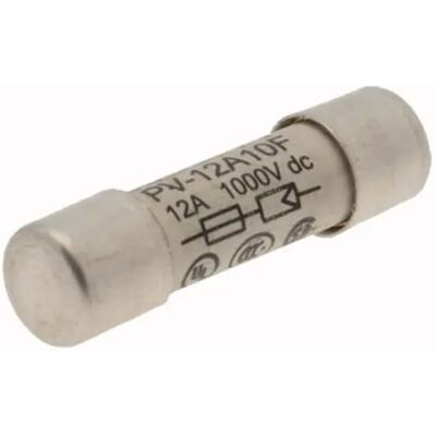 Fusible Eaton gPV 10x38 12A 1000V DC - Protección PV Fusible Eaton gPV 10x38 12A 1000V DC - Protección PV