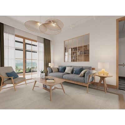 Unique Cristalera atelier de aluminio termolacado - 150x130 cm - Natural claro - BAYVIEW Unique Cristalera atelier de aluminio termolacado - 150x130 cm - Natural claro - BAYVIEW