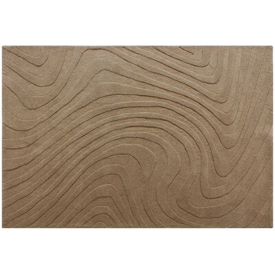 Unique Alfombra tufting 100% lana - 160 x 230 cm - Topo - 2000g/m² - NOELIA Unique Alfombra tufting 100% lana - 160 x 230 cm - Topo - 2000g/m² - NOELIA