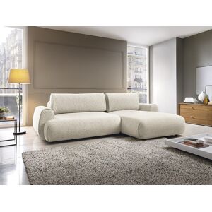 Vente-unique Sofá esquina beige convertible - Moderno 4 plazas - Europa Vente-unique Sofá esquina beige convertible - Moderno 4 plazas - Europa