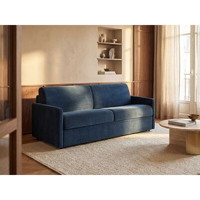 Vente-unique Sofá cama de terciopelo de 3 plazas - Europa Vente-unique Sofá cama de terciopelo de 3 plazas - Europa