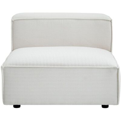 Unique Sillón de pana beige RUZOLO Unique Sillón de pana beige RUZOLO