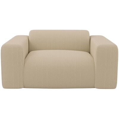 Unique Sillón de pana fina beige de Maison Céphy POGNI Unique Sillón de pana fina beige de Maison Céphy POGNI