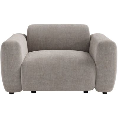 Unique Sillón de tela gris de Maison Céphy POGNI Unique Sillón de tela gris de Maison Céphy POGNI