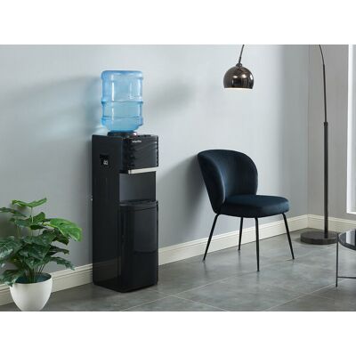 Unique Fuente de agua bombona - agua fría/caliente - 11 /18L - Negro - FORTEX Unique Fuente de agua bombona - agua fría/caliente - 11 /18L - Negro - FORTEX
