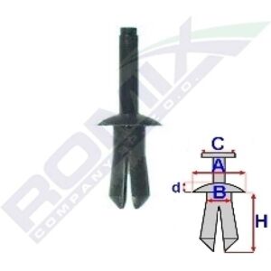 ROMIX ROM 20530 - Clips - Pack de 10 ROMIX ROM 20530 - Clips - Pack de 10
