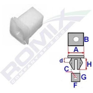 ROMIX ROM 57154 Protección y Fijación ROMIX ROM 57154 Protección y Fijación