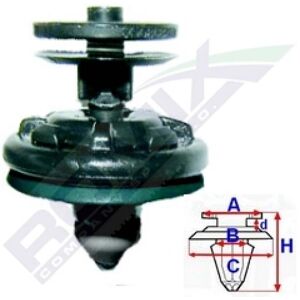 ROMIX C40723 - Protección motor/anti-encastrement - 5 piezas ROMIX C40723 - Protección motor/anti-encastrement - 5 piezas