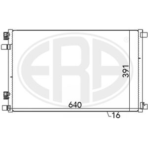 Condensador, aire acondicionado ERA 667021 Condensador, aire acondicionado ERA 667021