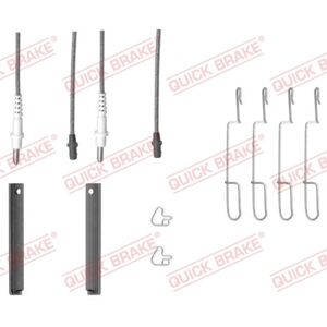 Kit de Pastillas de Freno QUICK BRAKE 109-1280X - Avisador de Desgaste Kit de Pastillas de Freno QUICK BRAKE 109-1280X - Avisador de Desgaste