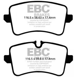 Juego de pastillas EBC Brakes DP42082R Juego de pastillas EBC Brakes DP42082R