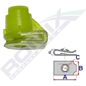 ROMIX ROM C60099 Protección/Clips - 10 piezas ROMIX ROM C60099 Protección/Clips - 10 piezas