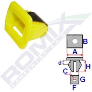 ROMIX ROM 14050 - Marco - 2 piezas ROMIX ROM 14050 - Marco - 2 piezas