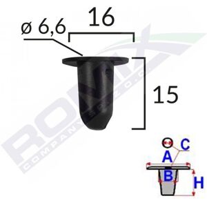 ROMIX Protección/Clips C60453 - Protección de motor/antiencastremento ROMIX Protección/Clips C60453 - Protección de motor/antiencastremento