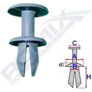 ROMIX ROM A82006 - Protección del motor - 10 piezas ROMIX ROM A82006 - Protección del motor - 10 piezas