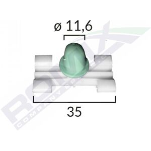ROMIX ROM C60356 - Protección del motor/anti-enganche - 10 piezas ROMIX ROM C60356 - Protección del motor/anti-enganche - 10 piezas